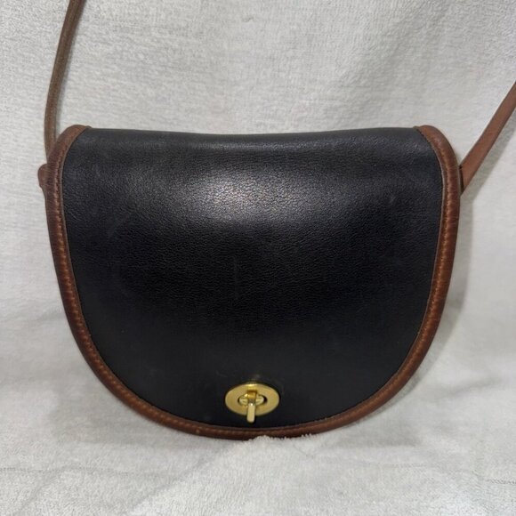 Coach Mini Spectator Bag Black And Brown